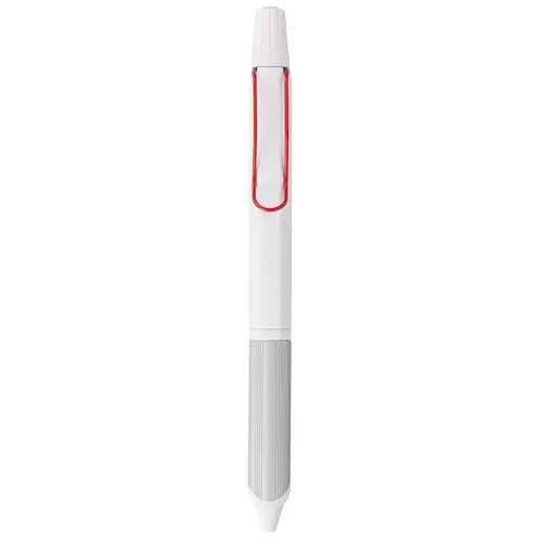 Uni Mitsubishi – Jetstream EDGE 3 0.28mm, Penna a sfera 3 colori, White Red