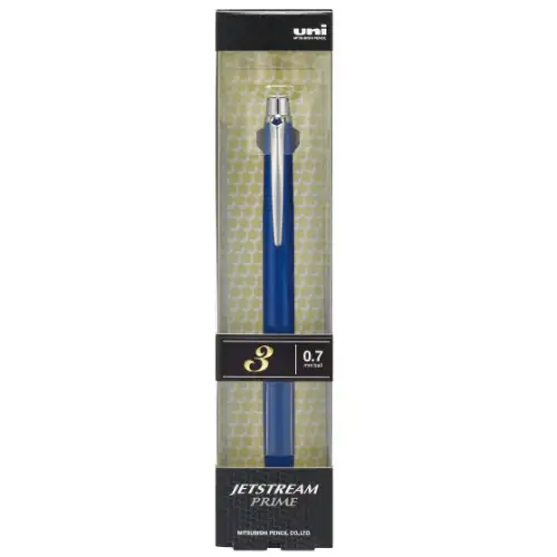 Uni Mitsubishi - Jetstream Prime 3 [Nero, Blu e Rosso a sfera 0.7mm] (Navy) SXE33000079