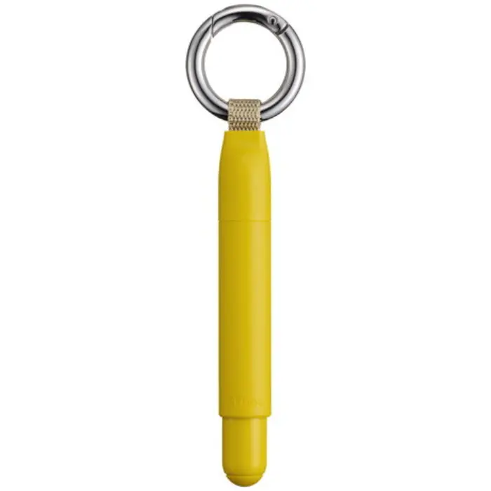 Uni Mitsubishi – &knot Jetstream Inside Ballpoint Pen with Carabiner, 0.5mm, Ginger Yellow