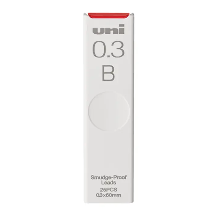 Uni Mitsubishi – Mine Smudge-Proof Leads 0.3mm B