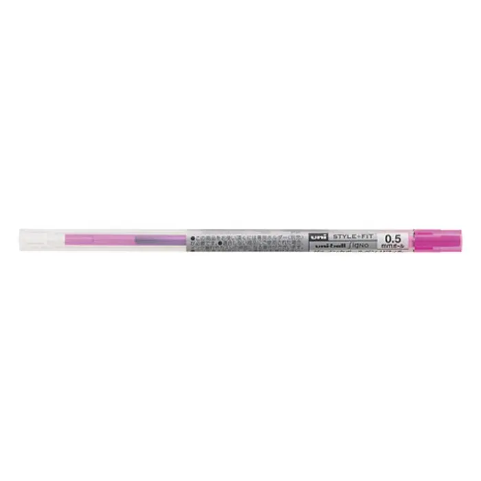 Uni Mitsubishi – Style Fit Gel Ink Ballpoint Pen Refill 0.5mm, Pink