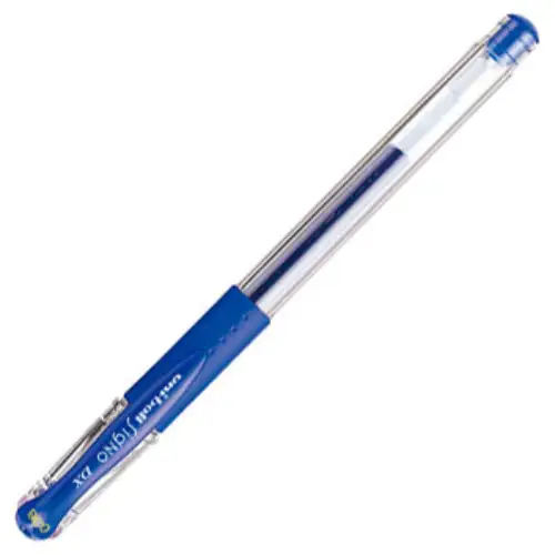 Uni Mitsubishi – Uni-ball Signo Dx, Penna a gel, 0.38mm, Blu