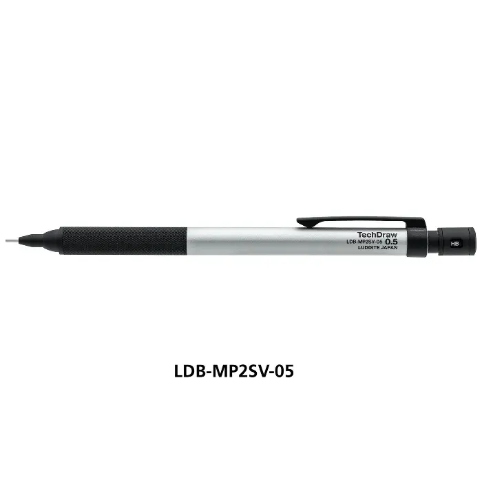 Luddite – Matita Meccanica TechDraw2, 0.5 mm, Silver