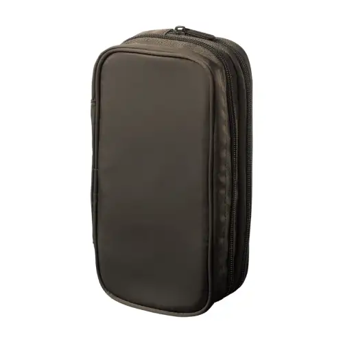 Lihit Lab – Pen Case XCOA Spread Double Pen Case Ash Brown