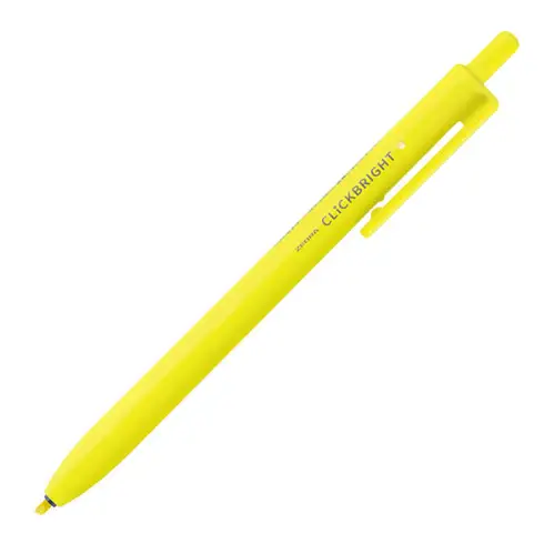 Zebra – Clickbright Click Highlighter Yellow