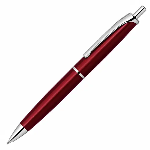 Zebra - Filare Knock, Penna a sfera a base d'olio (con click), Fusto Rosso, 0.7mm [P-BA70-R]