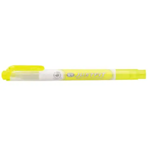 Zebra – Justfit Yellow (Evidenziatore a doppia punta)