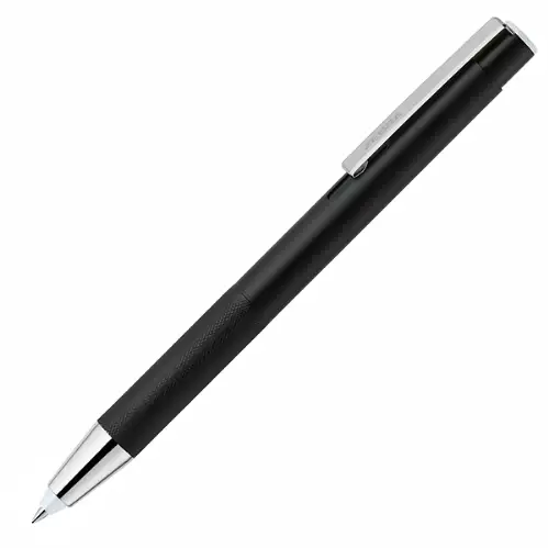 Zebra - Lightwrite, Penna a sfera a base d'olio, Con luce LED bianca, Inchiostro nero, 0.7mm [P-BA96-BK]