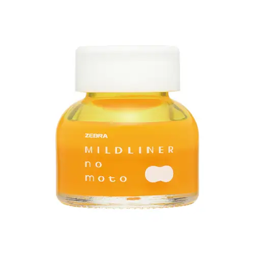 Zebra - Mildliner No Moto inchiostro, Mild Lemon Yellow, 10ml [P-WI1-MLY]