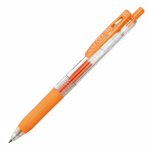 Zebra – Sarasa Clip 0.5mm Orange