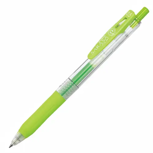 Zebra – Sarasa Clip 0.5mm Light Green