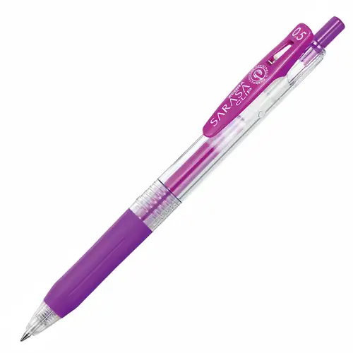 Zebra – Sarasa Clip 0.5mm Purple
