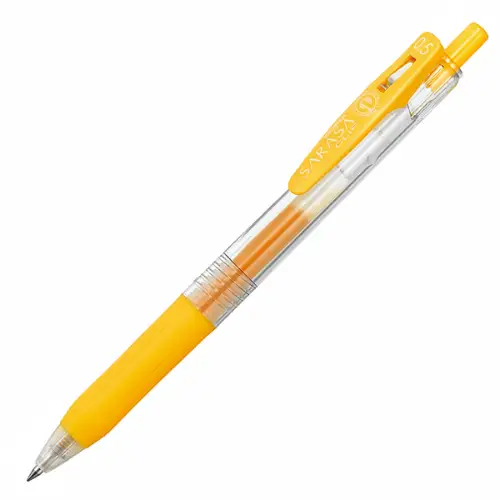 Zebra – Sarasa Clip 0.5mm Yellow